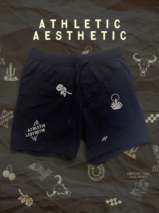 Men's Tatted Running Shorts