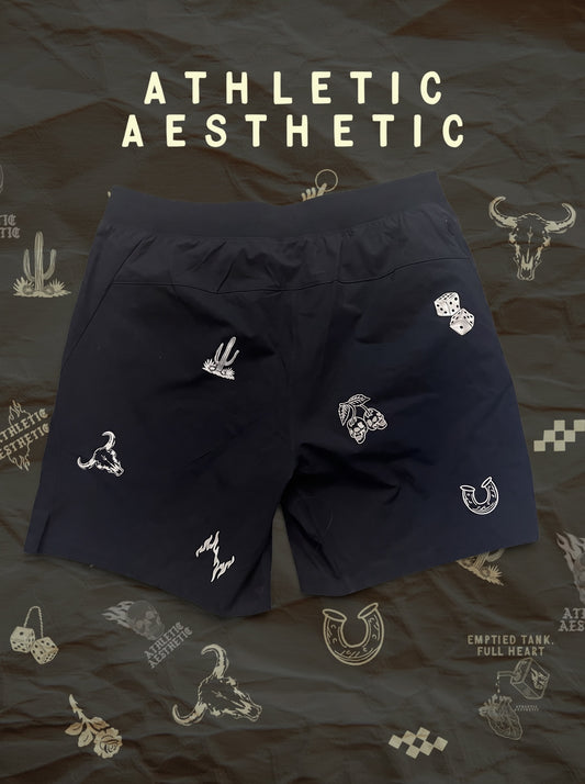 Men's Tatted Running Shorts